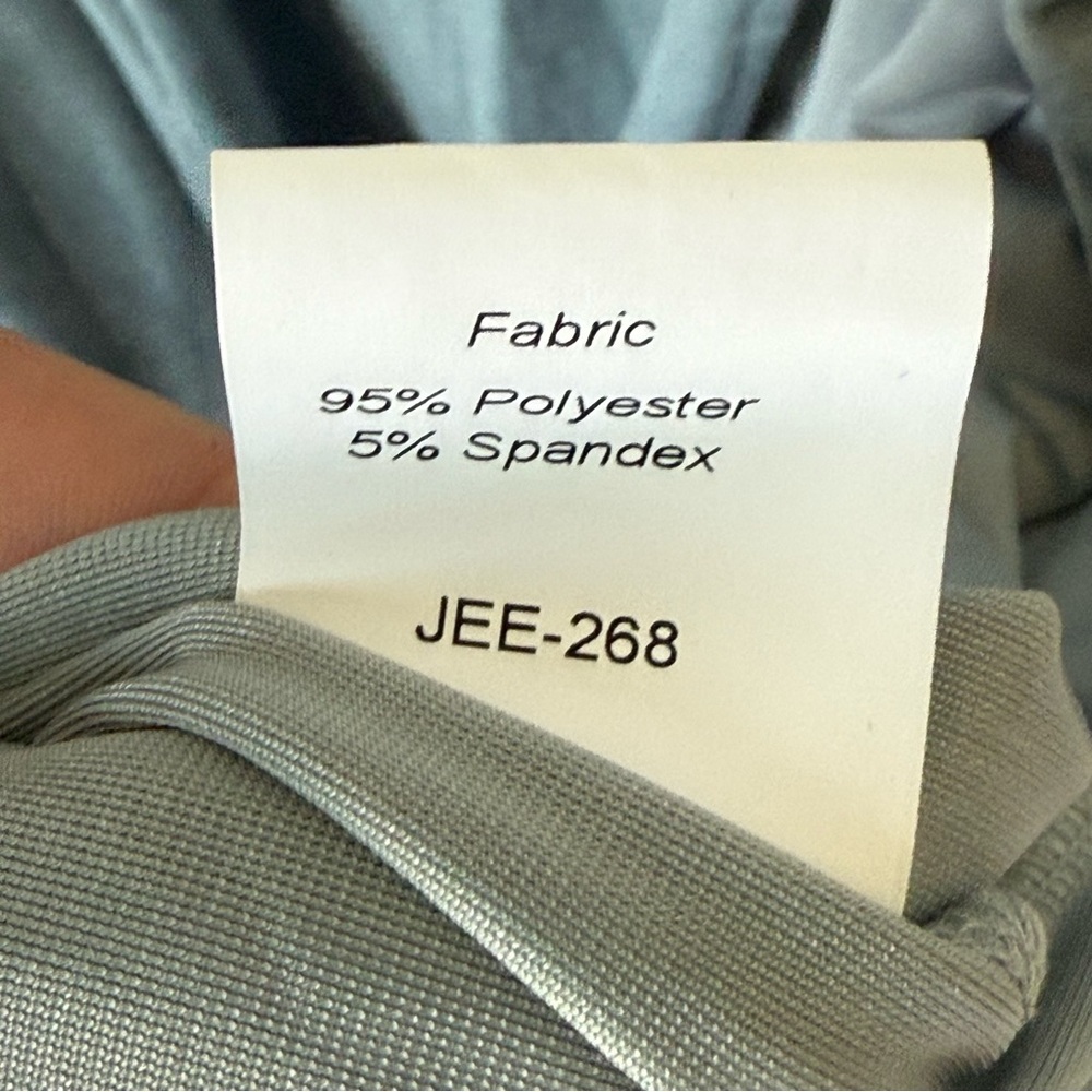 NWT JESSAKAE Velvet Sea Glass Eloise 3/4 Sleeve Maxi Dress—SZ. XL - Picture 15 of 17